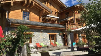 Chalet in summer