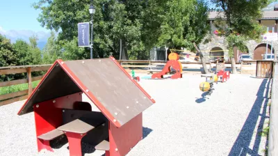 Montchavin children's' playground