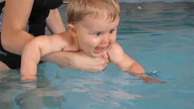 Baby swimmers