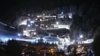 Olympic bobsleigh track