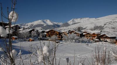 Village de Montchavin sous la neige