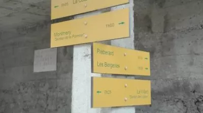 La Pomme trail, La Plagne valley