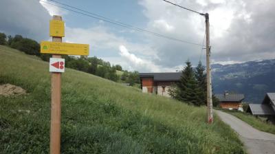Sentier des montagnettes de Valezan la vallée de la Plagne Sentier des montagnettes de Valezan la vallée de la Plagne