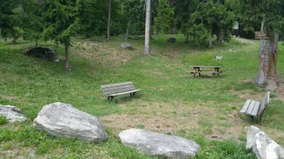 La Glière footpath, valley of La Plagne
