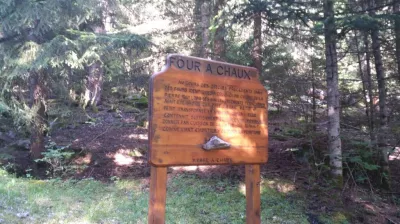 Footpaths in Macot, La Plagne Valley