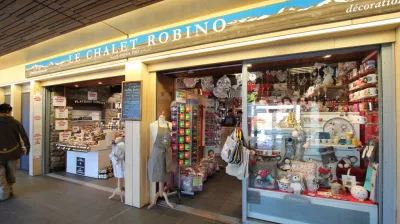 Le Chalet Robino souvenirs, shopfront