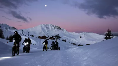 Electric fatbike rides