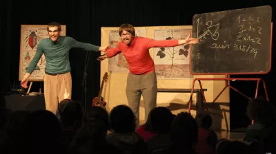 « L’école des petits Robert » - Cie Robert et moi  | FESTIVAL "UN AUTOMNE SUR LES PLANCHES" POUR LES SCOLAIRES_Aime-la-Plagne