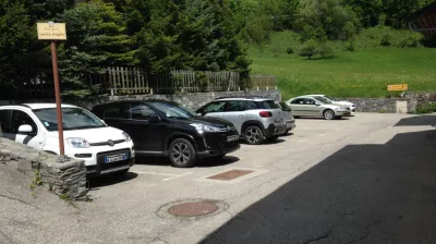 Parking de la via ferrata Grosses Pierres