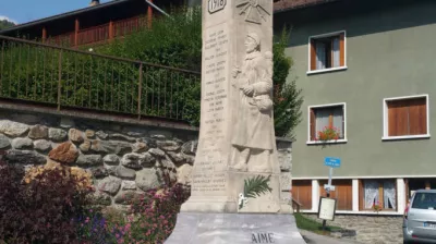 War memorial in Aime