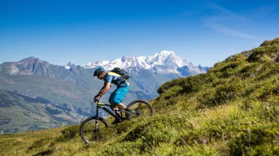 Mountain biking in La Plagne