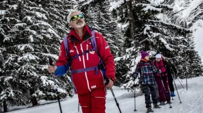 Snowshoeing outing - On the path of the ice giants