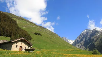 Saint Guérin chapel - starting point