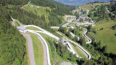 bobsleigh track