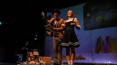 Teatime show | Pie la forêt des livres - Dos mundos al Arte_Aime-la-Plagne