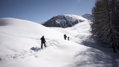 Snowshoe outing