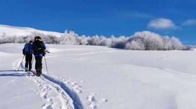 ski de randonnée depuis Valezan