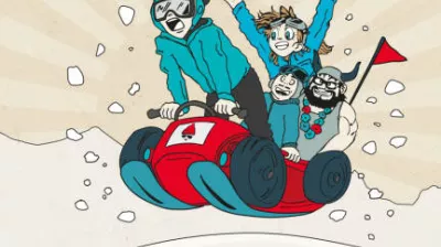 Kamicaisse, The soapbox race_La Plagne