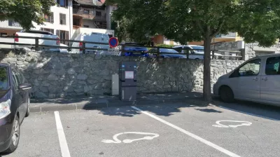 Charging station for electric vehicles in Aime