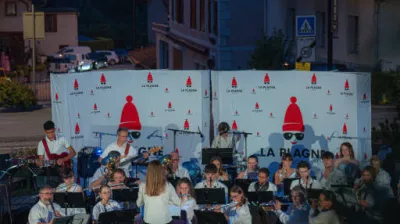 Concert by the Harmonie d'Aime orchestra_Aime-la-Plagne