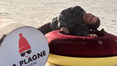 Human bowling_La Plagne