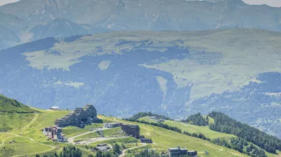 Plagne Aime 2000 trail