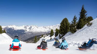 Colorado toboggan run
