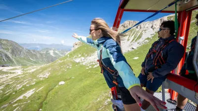 Aérolive, an unusual high-altitude climb_La Plagne