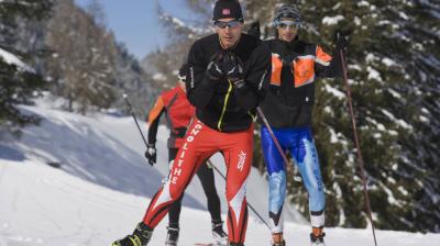 Cross-country skiing lessons