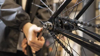 Bike repair_Aime-la-Plagne