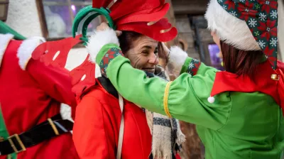 Mini elf show and reindeer ball_La Plagne