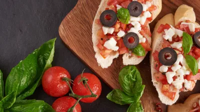 Afterwork Tartine tomate mozza_Aime-la-Plagne
