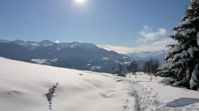 Hiking near Les Fours