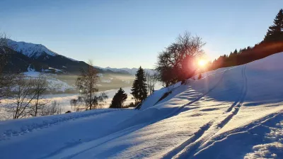 Walk at Granier_Aime-la-Plagne