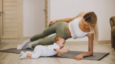 Parent-Baby Gym Class_Aime-la-Plagne