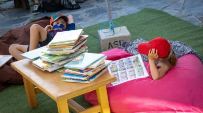 Le Festoche des Mioches | Tente à lire_Plagne-Montalbert