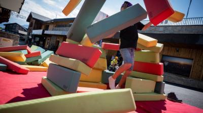 Le Festoche des Mioches | Cabane en mousse_Plagne-Montalbert