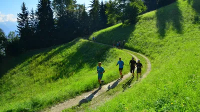 Jogging session!_Montchavin-les-Coches