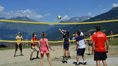 Volleyball tournament!_Montchavin-les-Coches
