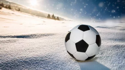 Soccer on snow_Plagne-Montalbert