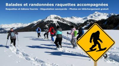 Snow-shoes walks les "Raquettes du Yéti" Raquettes du Yéti