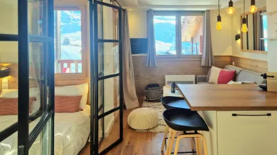 Le refuge de Belle Plagne