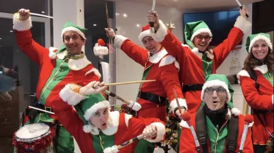 Winter Batucada_Plagne-Montalbert