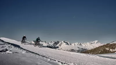 E-biking on snow_La Plagne