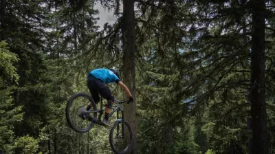 Mountain biking route – Forêt de Miollet_Champagny-en-Vanoise