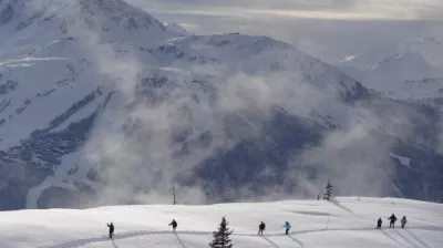 La Rossa snowshoeing itinerary