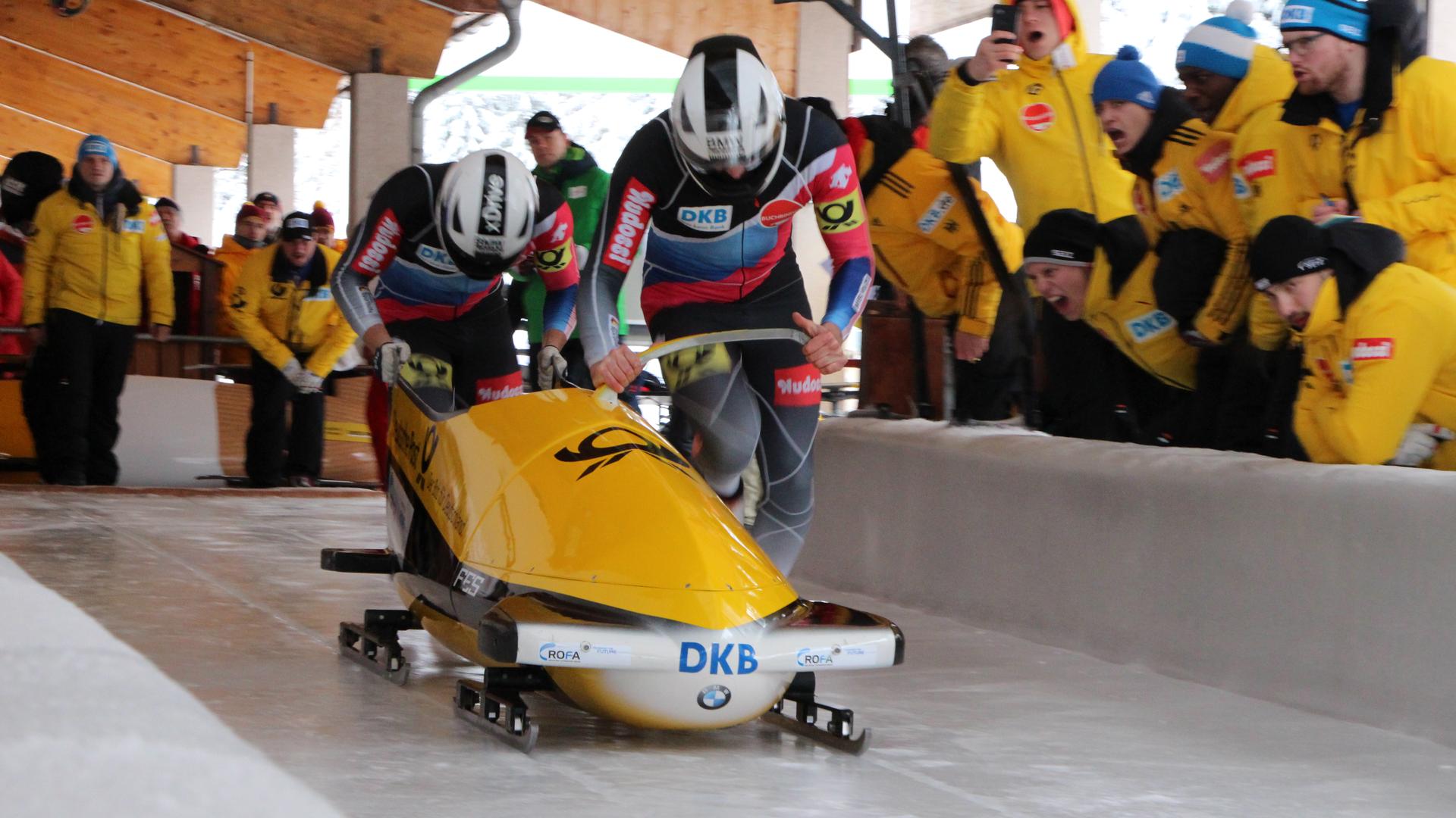 Coupe du monde du bobsleigh La Plagne