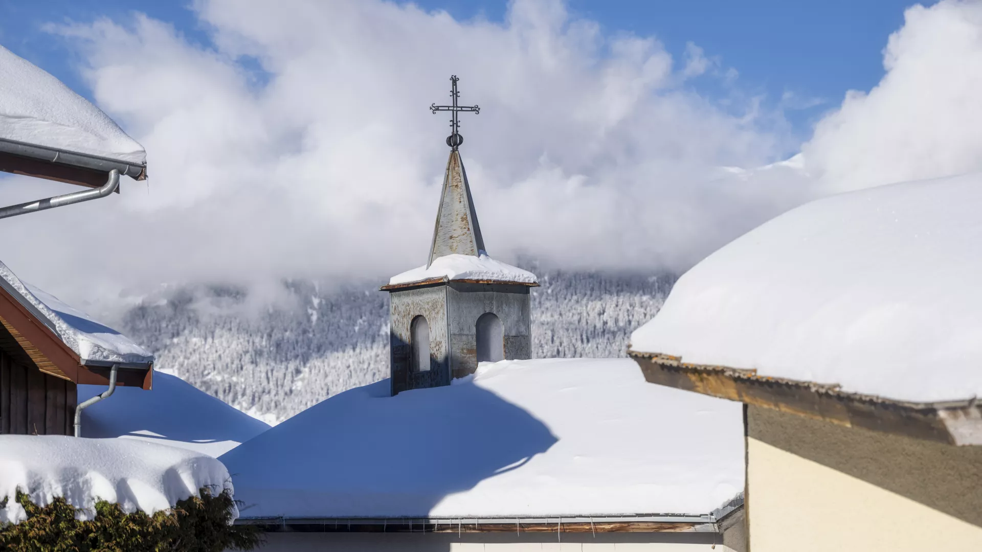 Vue chapelle Montalbert