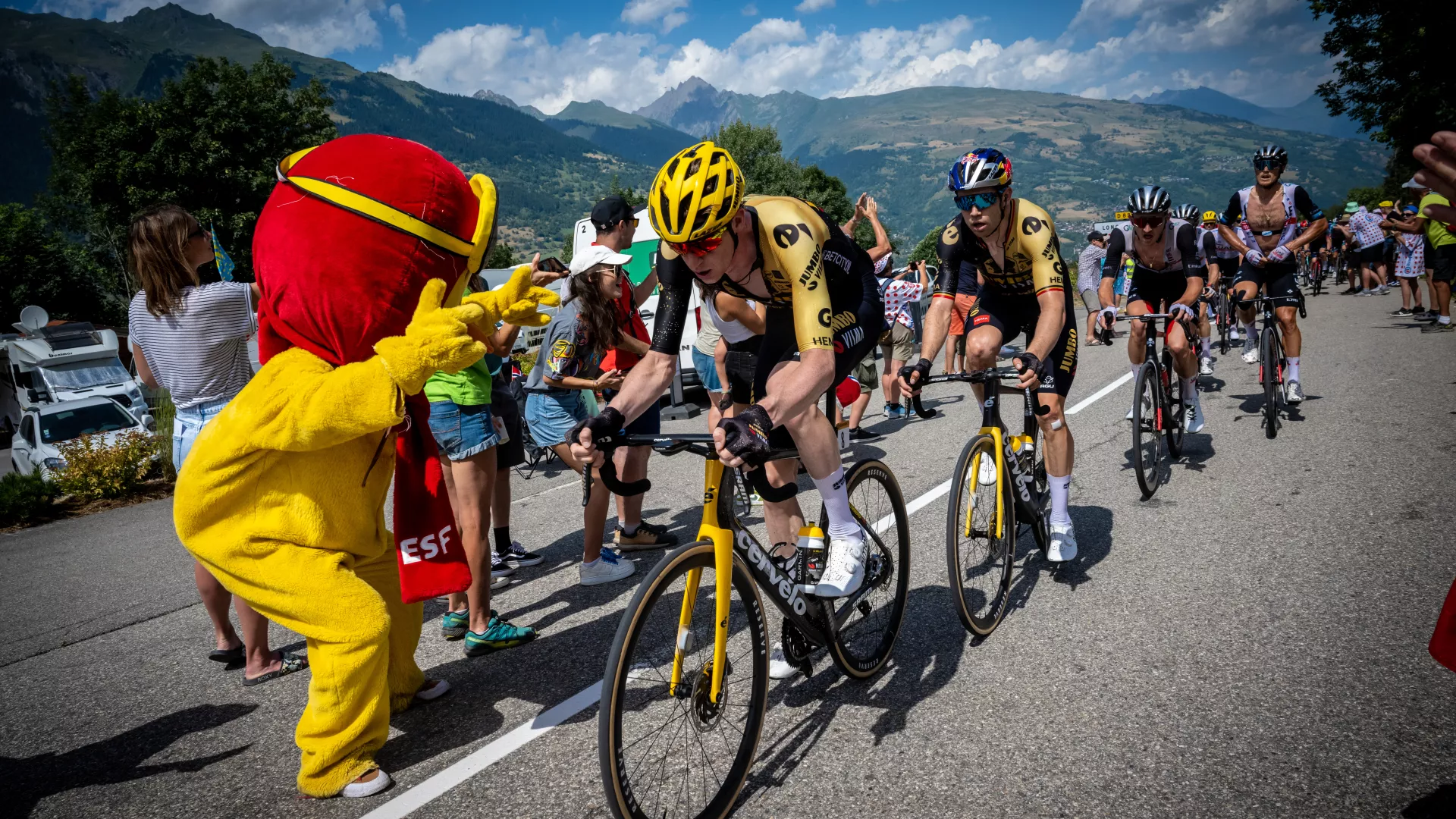 Tour de France Alpes Françaises La Plagne