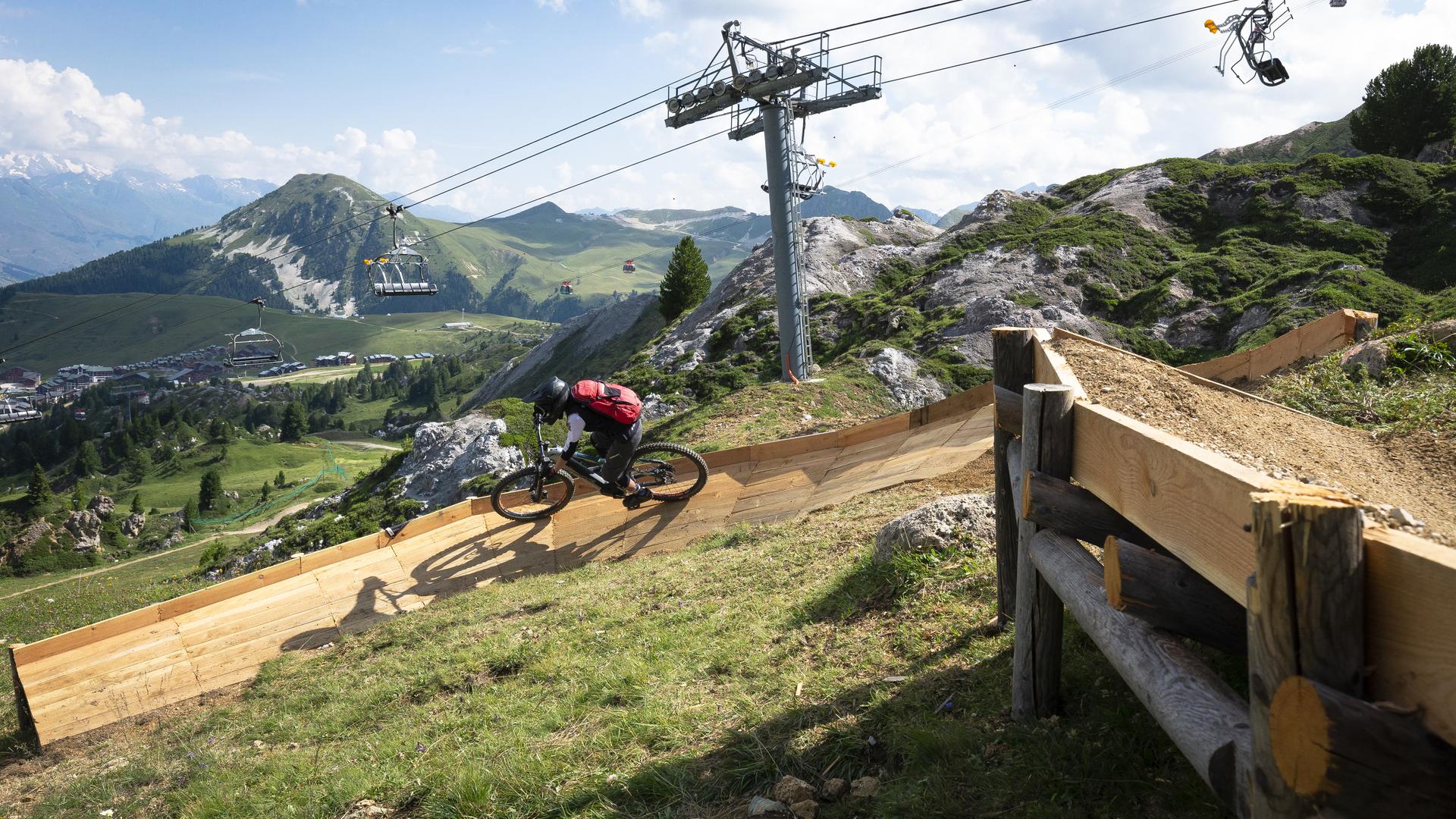 la plagne mountain biking